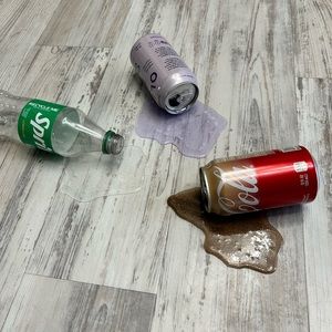 Spilled Soda Prank